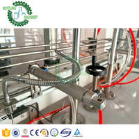 Acide nitrique chlore eau de javel acide sulfurique 1L 3L 8 10 tête machine de remplissage de bouteilles de résistance à la corrosion automatique