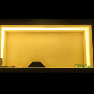 Lumière décorative de bâtiment extérieur RGB et RGBW LED blanc chaud blanc froid pour fenêtre allée couloir bâtiment façade déco - Product Image 5