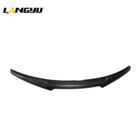 Accessoires de décoration extérieure pour voiture Série 3 E90 Upgrade M4 Carbon Fiber Tail Trunk Spoiler For BMW E90 2005-2012 Rear Spoiler