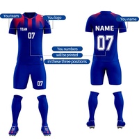 Grosir kaus jersey pakaian sepakbola seragam sepak bola pria