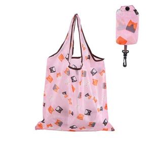 <b>Foldable</b> Shopping <b>Bags</b> Recyclable Grocery Tote Pouch Eco-Friendly Heavy Duty Washable Polyester Folding Shopping <b>Bag</b> - Product Image 2