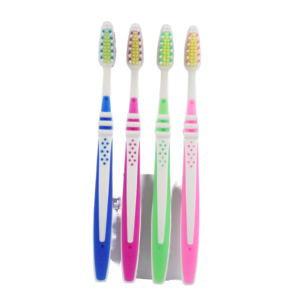 แปรงสีฟันแบบใช้มือ รุ่น <span class=keywords><strong>Vinsa</strong></span> 317 คุณภาพสูง สำหรับผู้ใหญ่ ทำความสะอาดได้ดีเยี่ยม ขนแปรงไนลอนขนาดกลาง ไม่ใช่แบบใช้แล้วทิ้ง - Product Image 1