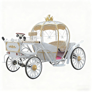 รถเข็นตกแต่งพู่ห้อยสีขาวทองหรูหรา สำหรับงานวันเกิดและงานแต่งงาน - Product Image 1