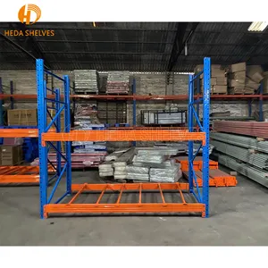 Pallet Racking Warehouse Storage Heavy Duty Shelving Systems Vertical Steel Racks Adjustable Industrial Metal Shelves