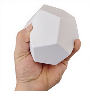 Balle anti-stress ronde à 12 faces avec logo personnalisé, en mousse PU lavable, douce, pour l'exercice, l'éducation et la maison - Product Image 2