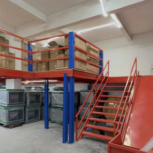 Steel Industrial Heavy Duty Selective Pallet Rack <b>System</b> with Corrosion Protection Powder Coated Plug-In Installation - Product Image 1
