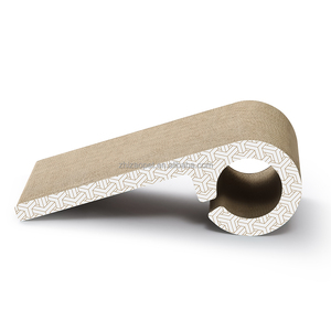 Atacado Luxo & Modern Cat Scratch Pad Papelão de Papel Pesado com Garra De Moagem Reversível Embalado em Caixa - Product Image 6