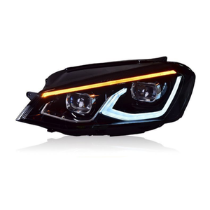 Ensemble <span class=keywords><strong>de</strong></span> phares <span class=keywords><strong>de</strong></span> voiture <span class=keywords><strong>de</strong></span> haute qualité pour Volkswagen <span class=keywords><strong>Golf</strong></span> <span class=keywords><strong>7</strong></span> modifié <span class=keywords><strong>Golf</strong></span> 8 LED phare à lentille LED lumière du <span class=keywords><strong>jour</strong></span> - Product Image 5
