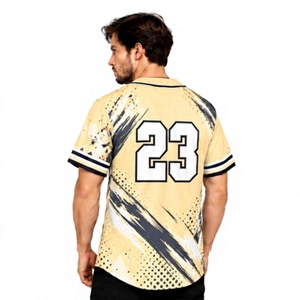 Camiseta de Béisbol Clásica Personalizada al por Mayor con Franjas, Nombre y Número Personalizados, Uniforme Deportivo para Hombres, Mujeres y Jóvenes - Product Image 3