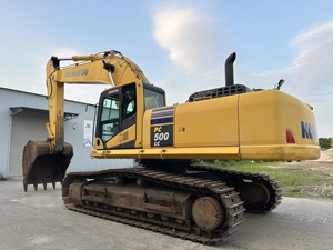 Excavadora de cadenas Komatsu PC500LC usada del 2020, 50 toneladas, motor SAA6D125E-5, cucharón de 3.2m3, excavadora minera grande original de Japón en venta - Product Image 1
