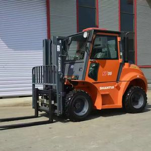 Shantui รถยกภูเขารถยกดีเซล3.5Ton รถยกดินขรุขระ - Product Image 4