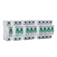 CSQ de alta calidad 2 P 63A AC MCB 480V 2 polos disyuntor en miniatura tipo C de riel DIN de 2 polos