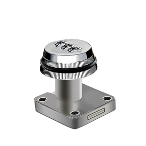 Furniture Lock Combination Drawer Lock Zinc Alloy Keyless Minimalist Design For Cabinet Door Storage Security - Product Image 2