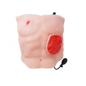 แบบจำลองฝึกเจาะทรวงอกสำหรับภาวะฮีโมปนิวโมธอรา็กซ์ - ตัวจำลองการบาดเจ็บจากซิลิโคนสำหรับการฝึกอบรมทางการแพทย์ฉุกเฉิน - Product Image 2