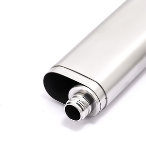 Étui à cigares et flacon à liqueur 2-en-1 en acier inoxydable avec entonnoir |   Humidor de voyage portable pour 1 cigare avec conteneur à liqueur de 2 oz - Product Image 6