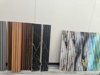 Panneau mural WPC moderne imperméable, personnalisable en taille et couleur, pour la décoration intérieure du salon – Nouveauté 2026, Vente Flash Usine