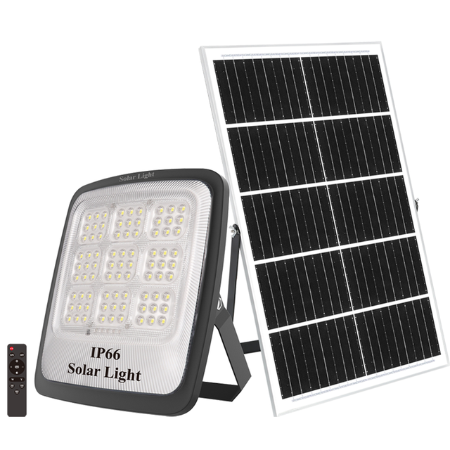 Premium Aluminum Solar LED Flood Light IP65 - High Security Outdoor Lighting for Gardens (100W-400W)