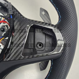 พวงมาลัยรถยนต์แบบมีรูสำหรับ BMW G ซีรีส์พวงมาลัย M3 G30 G20 M4 G82 CS - Product Image 5