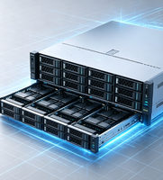 Serveur d'entreprise 2U en rack, serveur de stockage et de calcul haute performance pour centre de données, site Web et opérations de cloud computing