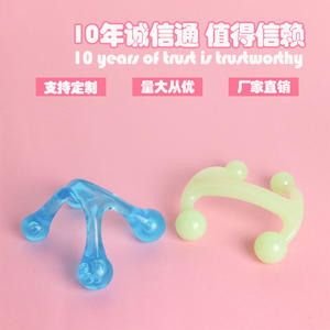 Masajeadores de Plástico ABS Transparente de Cuatro Esquinas para Todo el Cuerpo, Multifuncionales con Gua Sha para Cuello/Cintura/Cremallera, Uso Doméstico, Venta al por Mayor - Product Image 5