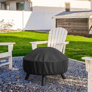 Bouclier de foyer en tissu Oxford 420D robuste, ajustement parfait, housse durable de 22 \ "34 \" pour <span class=keywords><strong>barbecue</strong></span>, <span class=keywords><strong>charbon</strong></span> de bambou - Product Image 5