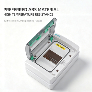 <span class=keywords><strong>Disjoncteur</strong></span> de surface en plastique ESON HA pour extérieur, étanche IP65, avec options de multiprises pour la distribution d'énergie - Product Image 2