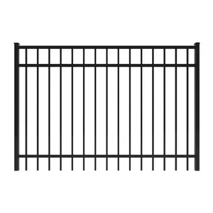 Pakistan Steel_Fence_Panel Bar in acciaio pannelli per recinzione in rete di tubi quadrati con struttura in metallo verniciata a polvere recinzione per fattoria