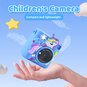 Cámara para Niños con Zoom Óptico <10x, Baja Iluminación, Impresora Instantánea HD Mini, Regalo de Cumpleaños para Niños con Carcasa y Tarjeta de 32GB - Product Image 3