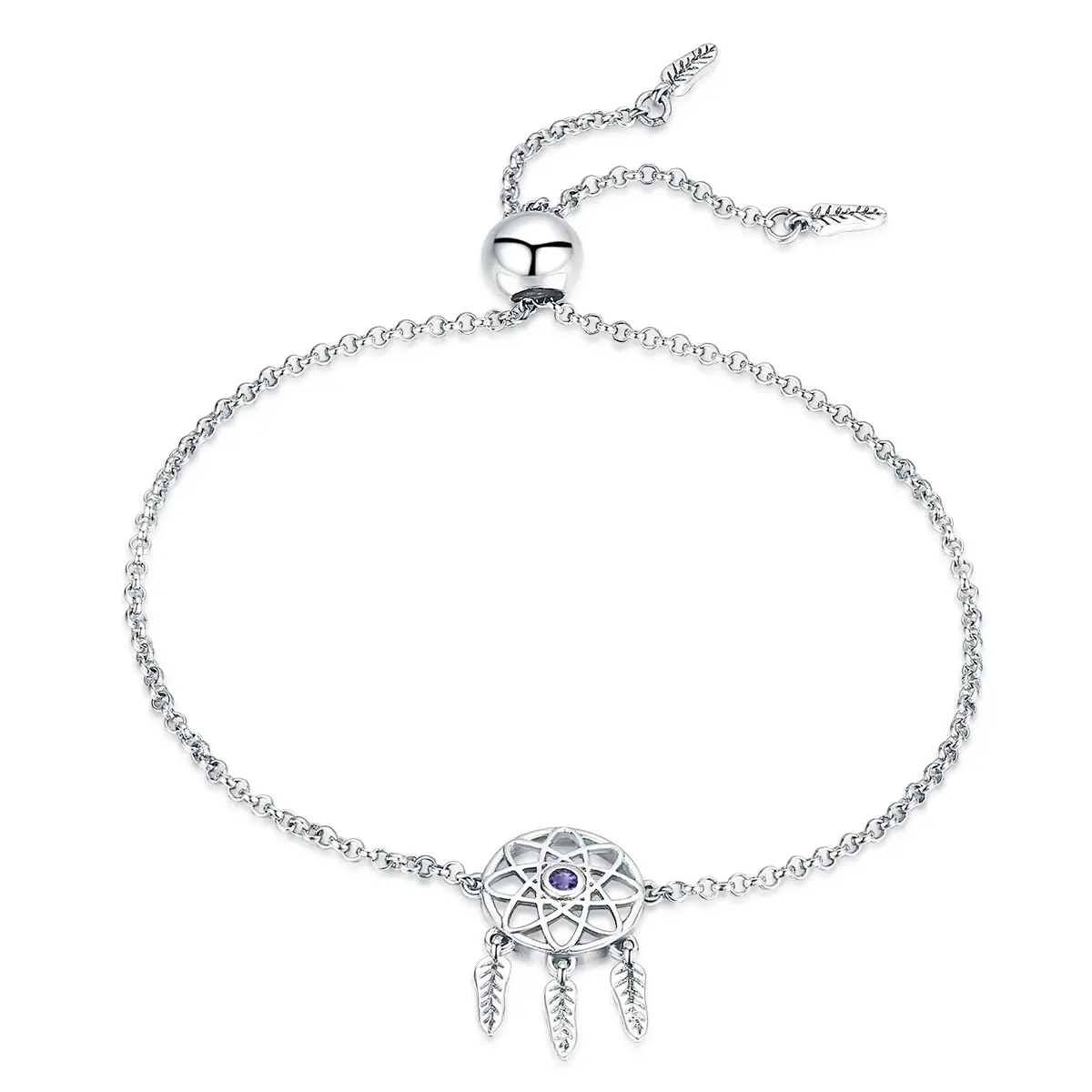 SCB111 Top Selling Classic Dream Catcher Charm 925 Zilveren Armband