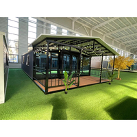 Maisons conteneurs préfabriquées extensibles 3-en-1 de 20 pieds pour bureaux et appartements modernes, à vendre à Cebu, Philippines