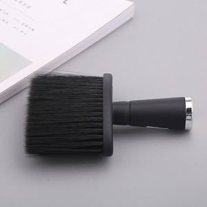 Cepillo para el cabello con cerdas suaves, cepillo para el cuello para peluquería, color negro - Product Image 4