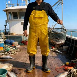 फैक्टरी जलीय कृषि जलरोधी कपड़े नायलॉन पीसी वर्षा मछुआरों के लिए 0.5 मिमी मोटाई वाली वर्षा सूट - Product Image 3