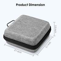 Petit étui de chargeur de sac organisateur électronique pour adaptateur secteur MacBook/souris magique/lecteurs USB-étui uniquement