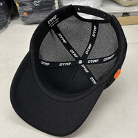 Topi Trucker 5-Panel Bahan Twill Mesh Bordir Logo Kustom Grosir dengan Patch dan Cetakan Personalisasi Snapback