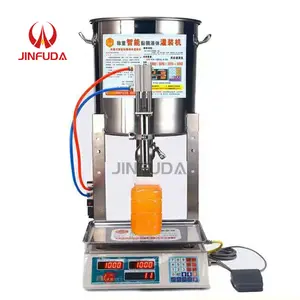 Automatic Weighing Honey Filling Machine 50g~2500g Filling Scale Stainless Steel Honey Viscous Paste Filling Machine