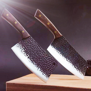 Longquan cleaver, household slicing <b>knife</b>, chicken wing wood <b>handle</b>, sharp, women's <b>knife</b>, popular on the streets and at street - Product Image 1