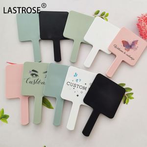 <b>Small</b> Handheld <b>Mirror</b> With Bling Rhinestone Private Label Square Heart Shaped Makeup <b>Mirrors</b> - Product Image 4