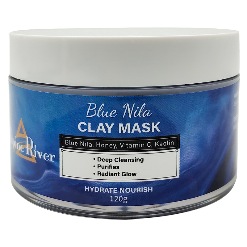 Masque à l'argile bleue Nila