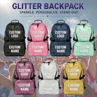 Sac à dos personnalisé pour gymnastique, danse, cheerleading, avec logo brodé, nom, strass, pour équipes, propriétaires de clubs, filles, mères de cheerleaders