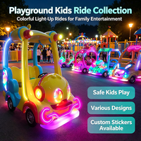 Nouvelle Voiture Électrique Double Place Parent-Enfant pour Enfants, en Fibre de Verre, Type Bumper Car, pour Aire de Jeux Intérieure de Centre Commercial, Modèle Gabon