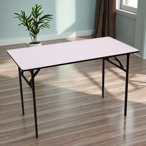 Escritorio ejecutivo moderno, muebles de oficina y hogar con metal de madera y materiales de hierro para comedor, escuela y gimnasio - Product Image 4