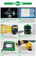 20w 30w Métal SS Fer Aluminium Zinc Cuivre Laiton Rechargeable Mini Marqueur Laser Portable Mobile Marquage Graveur Sculpture Machine