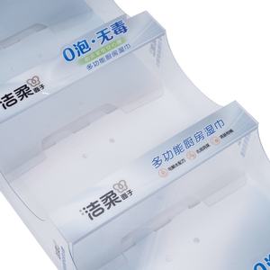 Bande de suspension transparente en PET pour lingettes humides de cuisine, vente en gros ODM/OEM - Product Image 2