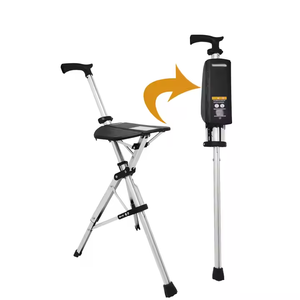 2025 nouveau tabouret <span class=keywords><strong>de</strong></span> canne pour personnes âgées canne à double usage avec siège <span class=keywords><strong>de</strong></span> tabouret Portable électrique un clic chaise <span class=keywords><strong>de</strong></span> canne pliante - Product Image 6