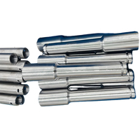 Piezas de Acero Inoxidable y Aluminio Mecanizadas por CNC de Precisión de 0.01 mm, 3/4/5 Ejes, Personalizadas OEM/ODM, para Mecanizado de Placas Personalizadas