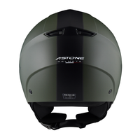 Casques ASTONE, matériau ABS de haute qualité, casque ouvert pour moto unisexe, quatre saisons, vert mat, modèle J6, taille XS-2XL, en solde