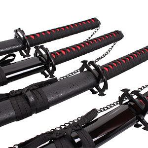 Espada Zanpakuto Japonesa de Ichigo Kurosaki, <span class=keywords><strong>Tres</strong></span> Generaciones, Zhanyue Crescent, Accesorios de Disfraces, Espada de Anime - Product Image 3
