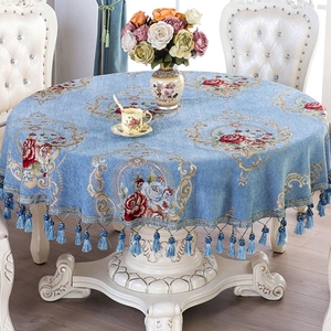 Nappe de bordure en dentelle en tissu de polyester fait à la main professionnelle motif floral moderne pour couverture de table - Product Image 3