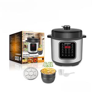 Cuisinière à <span class=keywords><strong>riz</strong></span> électrique JAMAKY professionnelle de 2,8 L, 1000 W avec fonction de maintien au chaud et couvercle en acier inoxydable - Product Image 6