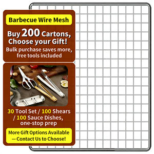 Meilleures ventes Grille de barbecue jetable durable Grande couverture Chaleur concentrée Gain de temps et de charbon de bois Qualité alimentaire Pour les fêtes en plein air - Product Image 2